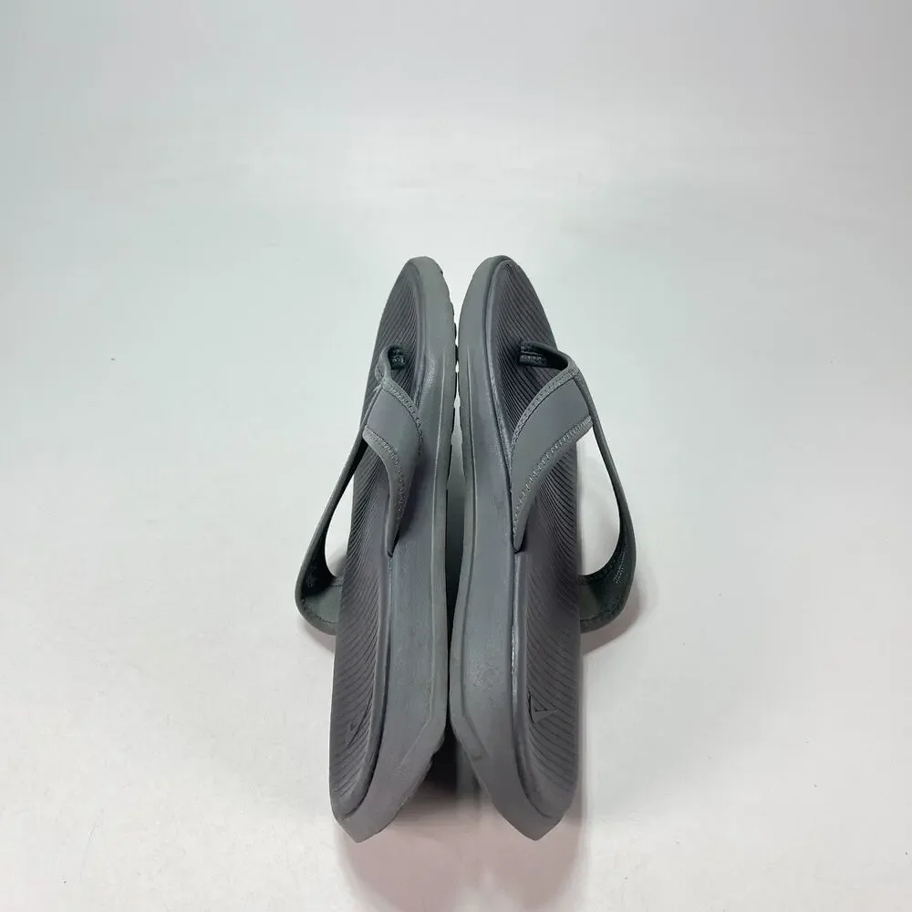Nike Ultra Celso Gray Cushioned Flip Flop Sandals Casual Slides Men's Size 9